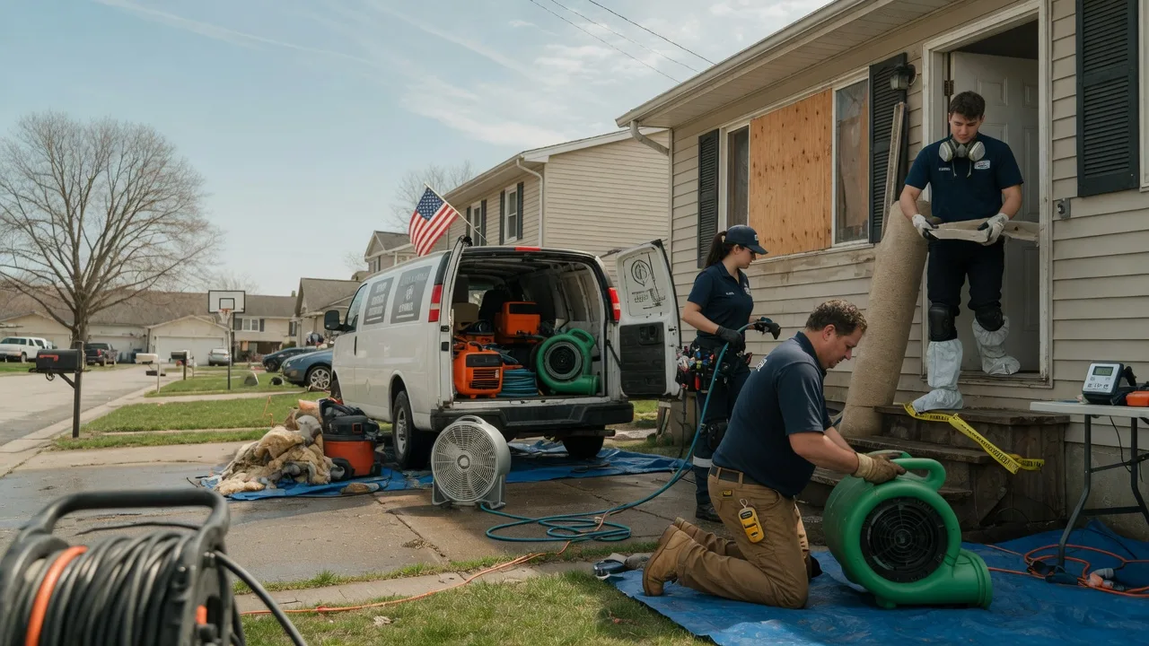 Water Damage Restoration in Saint John, WA near me